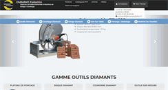 Desktop Screenshot of diamantevolution.fr